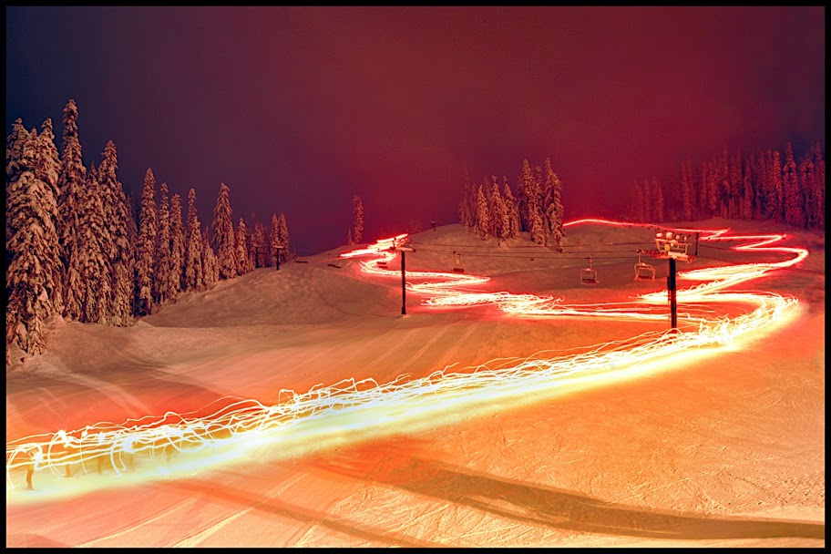 Torchlight on New Year's Eve